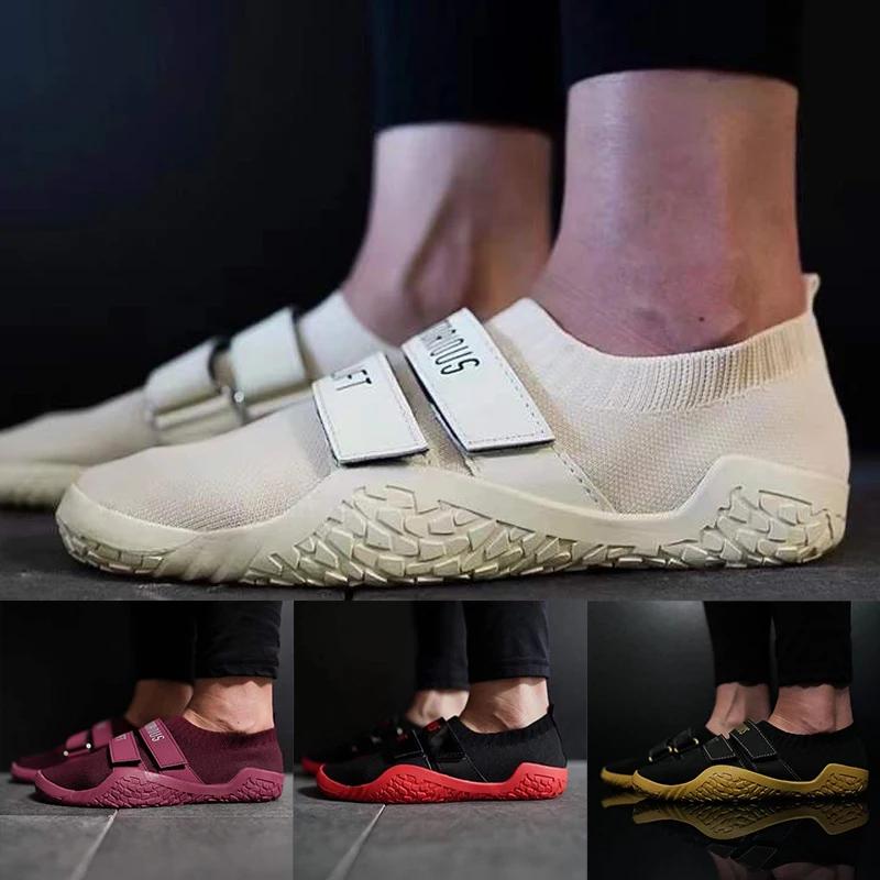 Chaussures de lutte et haltérophilie unisexes - Support de force pour squat et gymnastique professionnelle