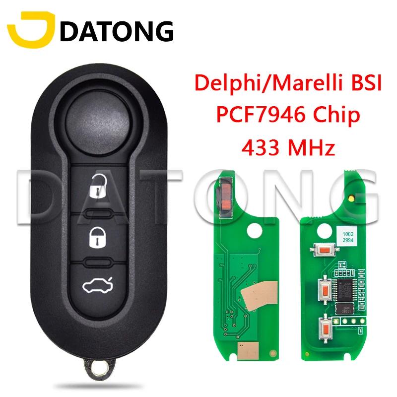 Datong World clé de voiture pour Fiat 500L Ducato citroën cavalier Peugeot Boxer Marelli Fiat 500 Do