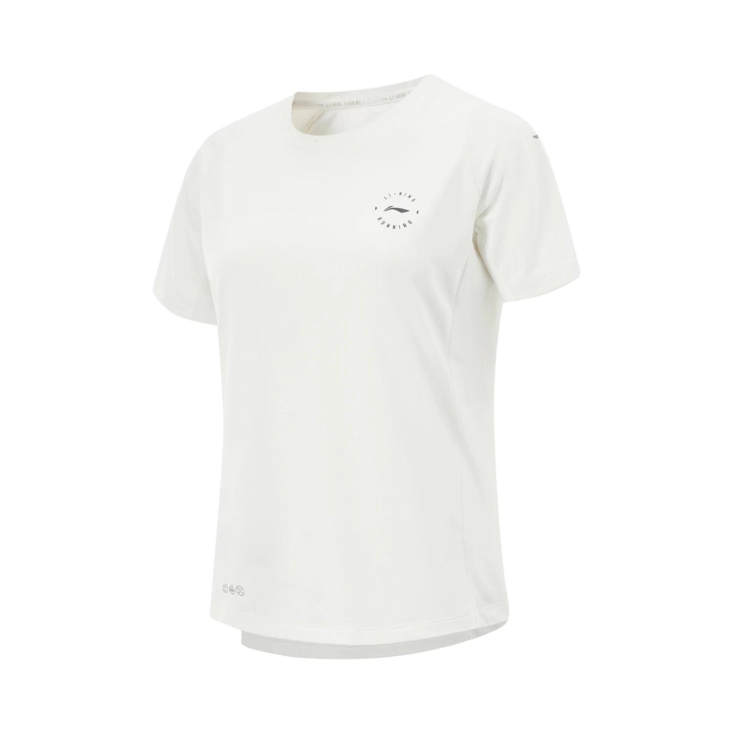 Li-Ning T-shirt de sport pour femmes en polyester AT AIR respirant à séchage rapide LiNing réfléchis