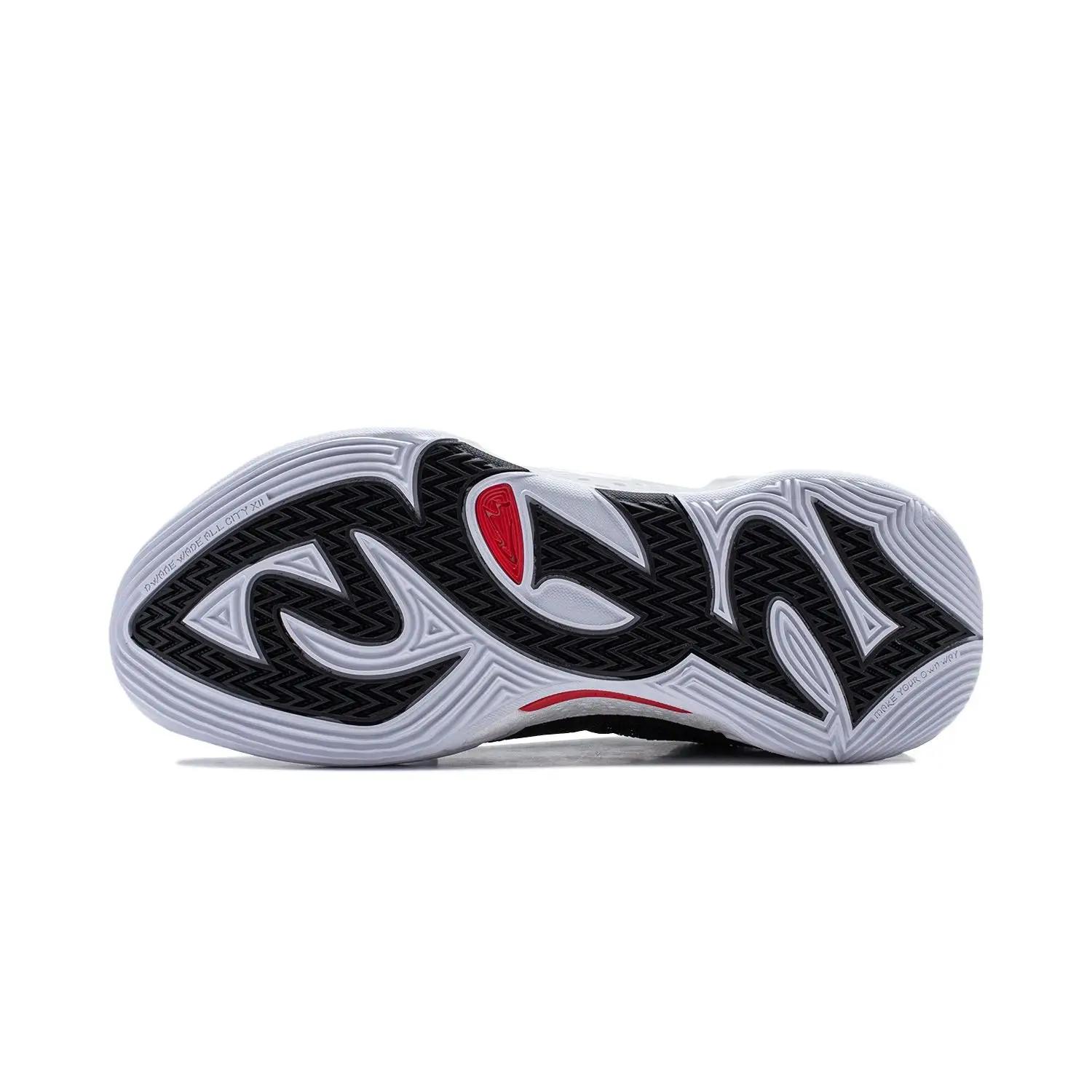 Li-ning hommes Wade ALL CITY 12 chaussures de basket-ball professionnel BOOM coussin Support Stable