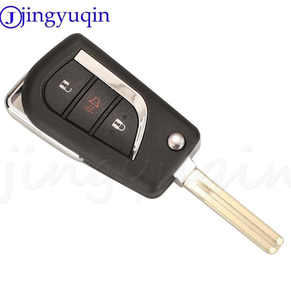 Jingyuqin 89070-0KB40 BA2TA 2BTN clé à distance 433MHz H-8A pour Toyota Hilux 2015 - 2020 TOKAI RIKA
