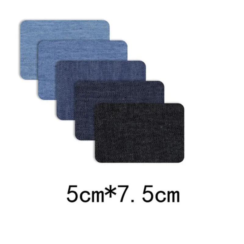 Patchs en Denim pour bricolage, patchs de coude en Denim, réparation de pantalons pour vêtements en