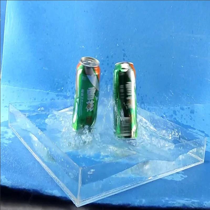 Réservoir d'eau en acrylique Transparent, évier peu profond, Kit de Studio Photo, accessoires de pri