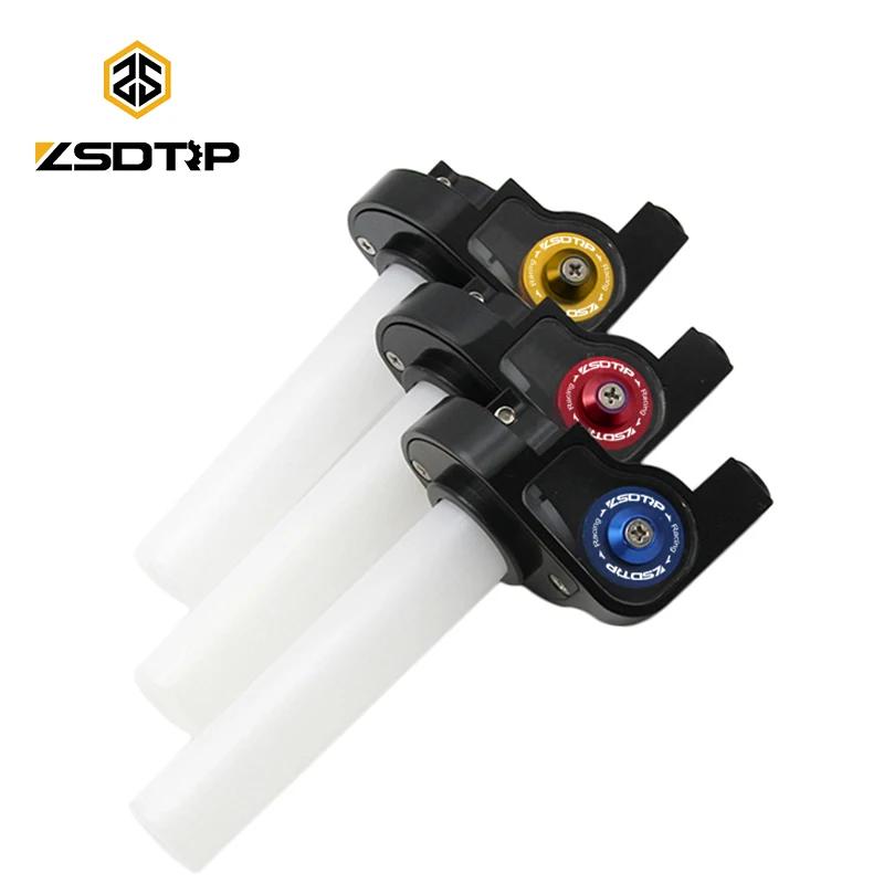 ZSDTRP 22mm poignées de moto régler la pince d'accélérateur torsadée avec câble d'accélérateur pour