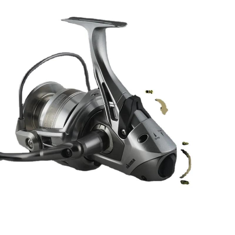 Moulinet spinning Okuma Coronado CDX Baitfeeder - Pour pêche avec système anti-retour et freinage progressif
