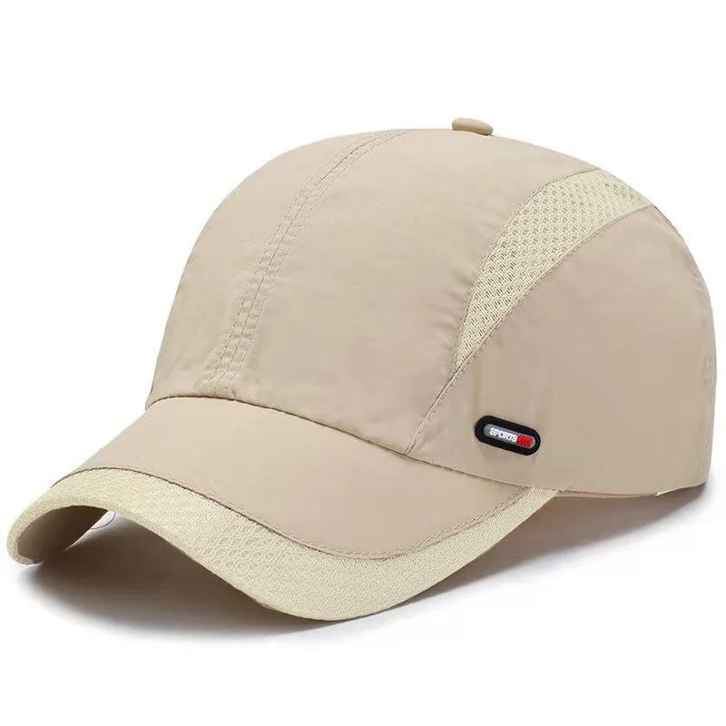 Casquette de baseball à séchage rapide – Chapeau de soleil réglable et évacuant l'humidité pour les