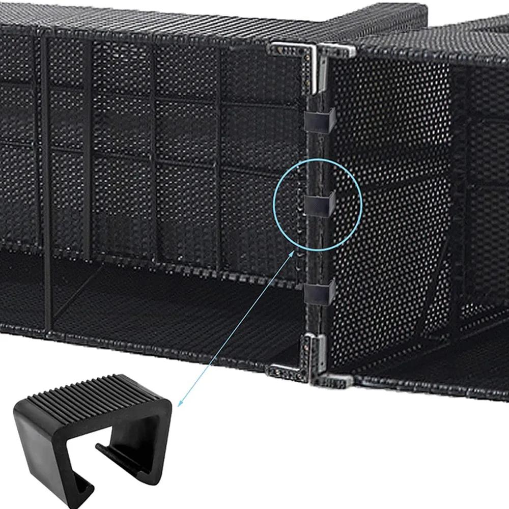 Clips de Meubles d'Extérieur en Rotin, Attaches de Chaises WUNICEF, Allergiques, Sectionnels ou Tech