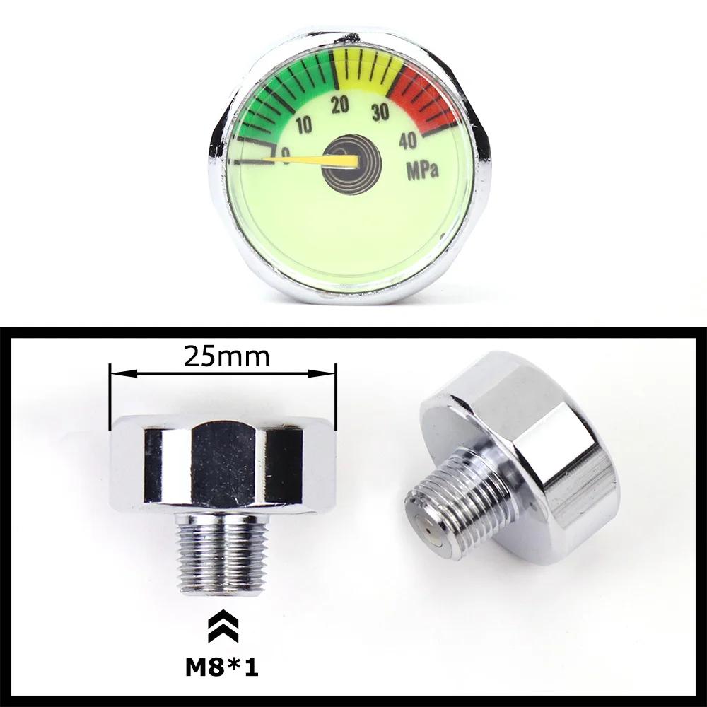 Manomètre de manomètre de mini manomètre d'air | Filetage 1/8BSP(G1/8) 1/8NPT M10 M8 | 30PSI 300