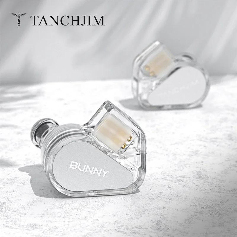 TANCHJIM BUNNY DMT 4 Ultra dans l'oreille filaire HIFI écouteurs avec jeu et Esports trou circulaire