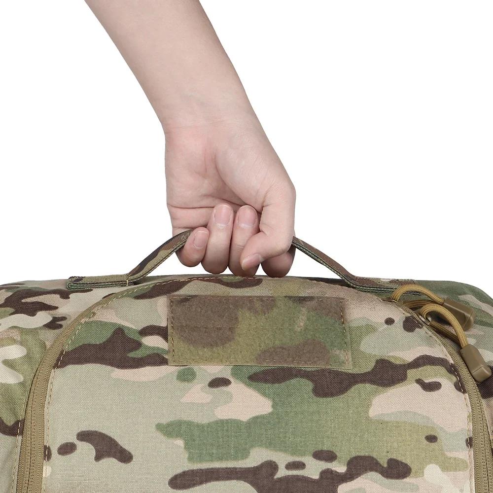 Sac de casque tactique grande capacité chasse Airsoft sac de rangement de casque rapide portable en