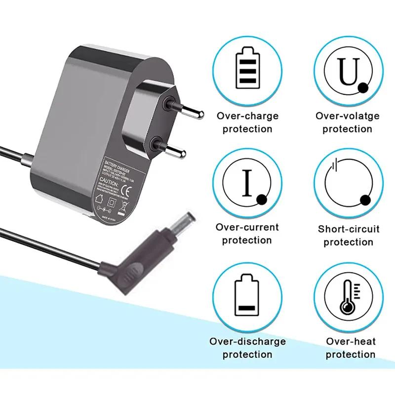 Chargeur d'Alimentation pour Aspirateur Dyson V10, V11, V12, V15, Pièces de Resubdivision, 30.45V, 1
