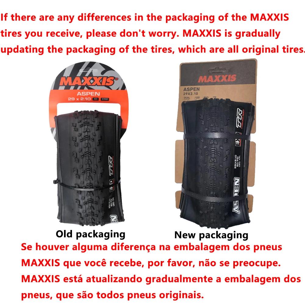 MAXXIS ASPEN ST pneu de vélo pliant Anti-crevaison Tubelss pneu de vélo 29x2.1 29x2.25 montagne Orig
