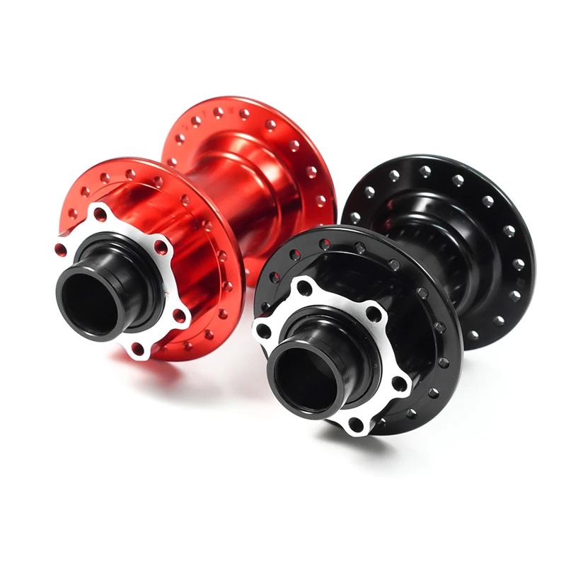 Moyeu de vélo CNC vtt, axe traversant, descente 20, frein à disque, moyeu avant, arbre de baril 110x