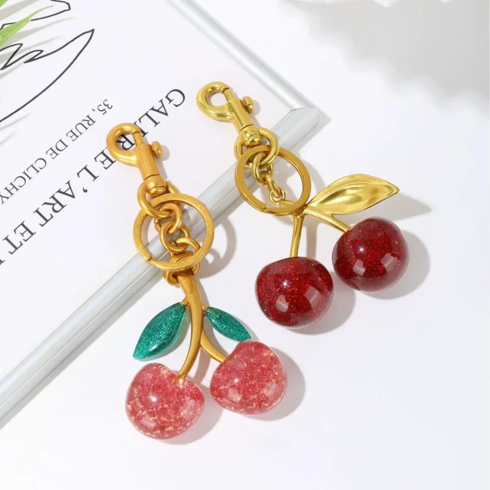 ChimRed-Porte-clés pendentif sans pendentif pour femme, décorations de sac mignonnes, bijoux multifo