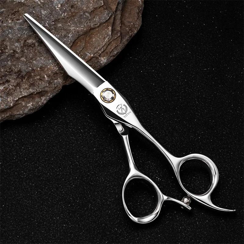 TITAN – ensemble de ciseaux à cheveux professionnels, outils de coupe pour salon de coiffure, ciseau