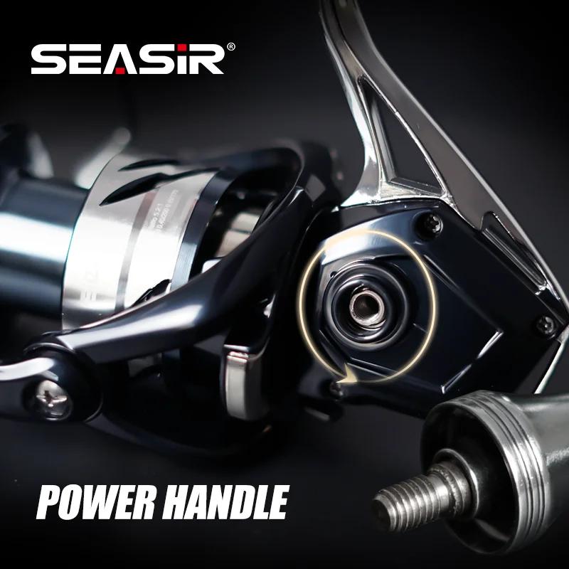 SEASIR Contra Spinning Fishing Reel, Aluminium Power Handle, All Metal Seawater, Big Fish Coil, Max