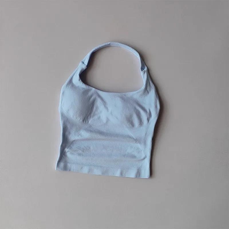 Gilet de Yoga à col licou, résistant aux chocs, sous-vêtements de sport, haute résistance, Fitness,