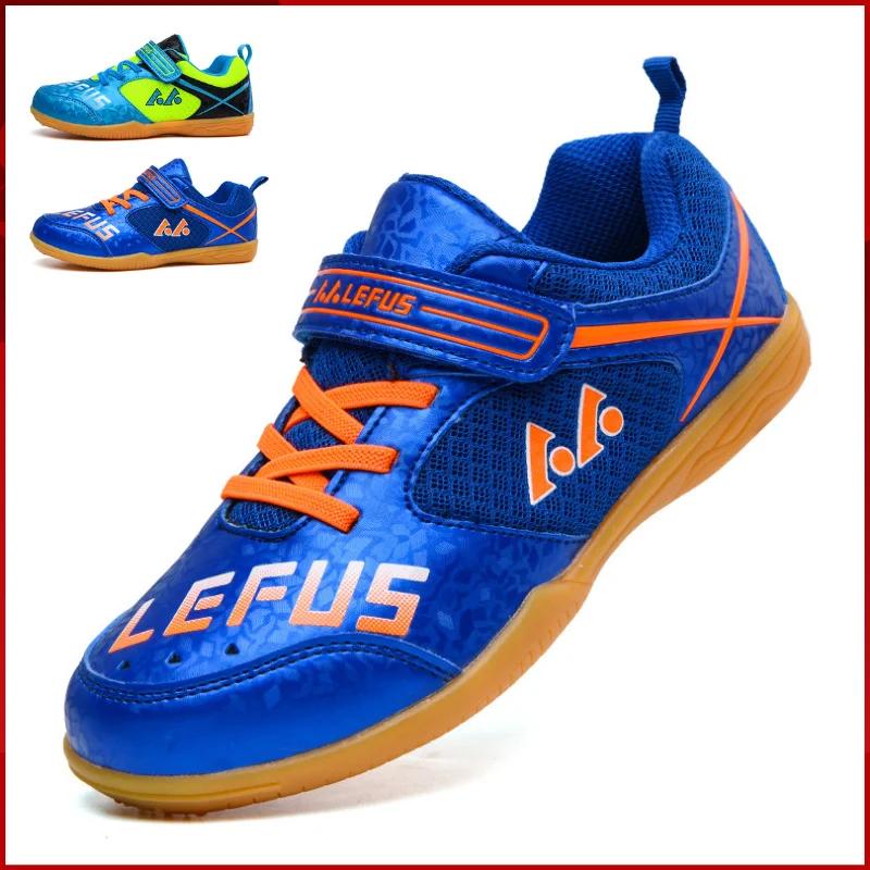 Original LEFUS enfant petite taille crochet boucle chaussures de Tennis de Table hommes femmes Sport