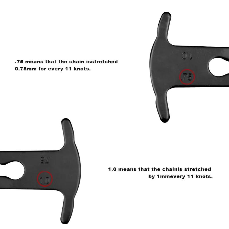 Ensemble d'outils de réparation de vélo, vérificateur d'usure de chaîne, Joint de vitesse 6/7/8/9/10