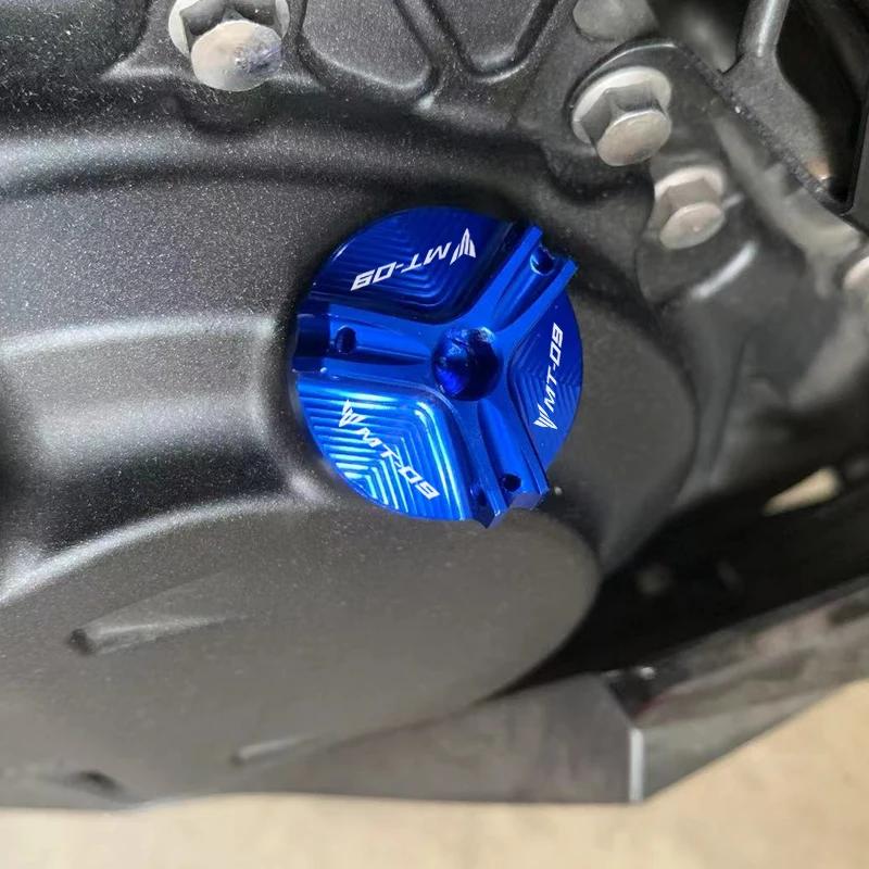 Bouchon d'huile moteur, boulon de remplissage d'huile, accessoires de protection, pour Yamaha MT09 m