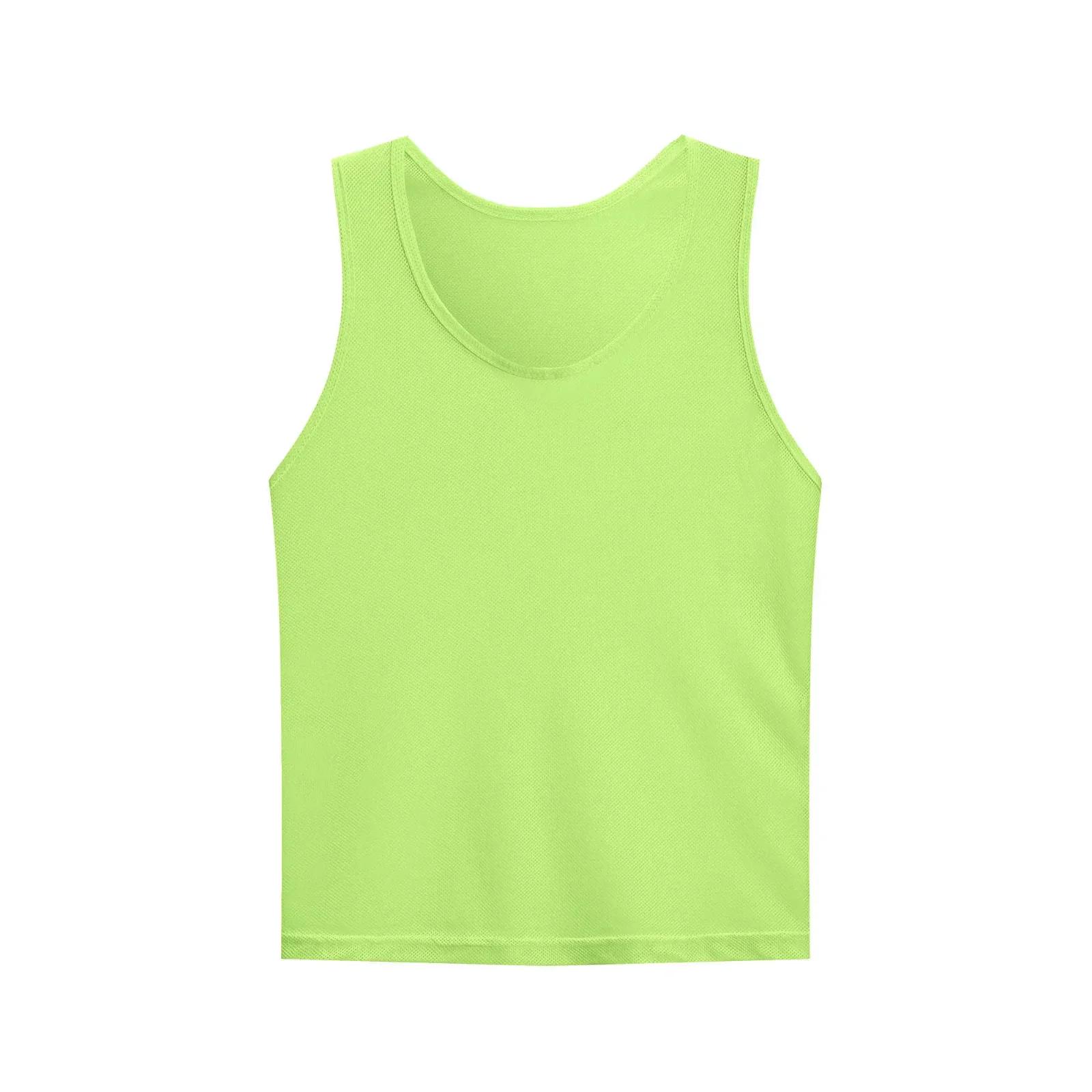 12 pièces enfants adultes Football Pinnies séchage rapide maillots de Football gilet Scrimmage prati