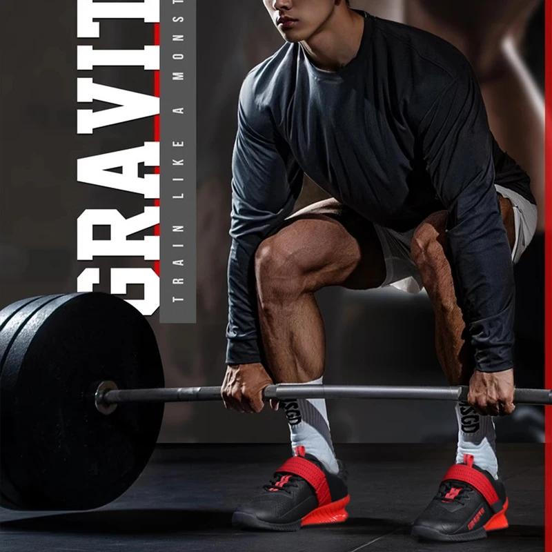 WePackage-Chaussures de levage de squat professionnelles pour hommes, Entraînement, Gym, Confortable