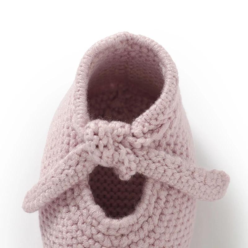 Chaussures en tricot pour bébé de 0 à 18 mois, bottes de lit pour nouveau-né, garçon et fille, acces