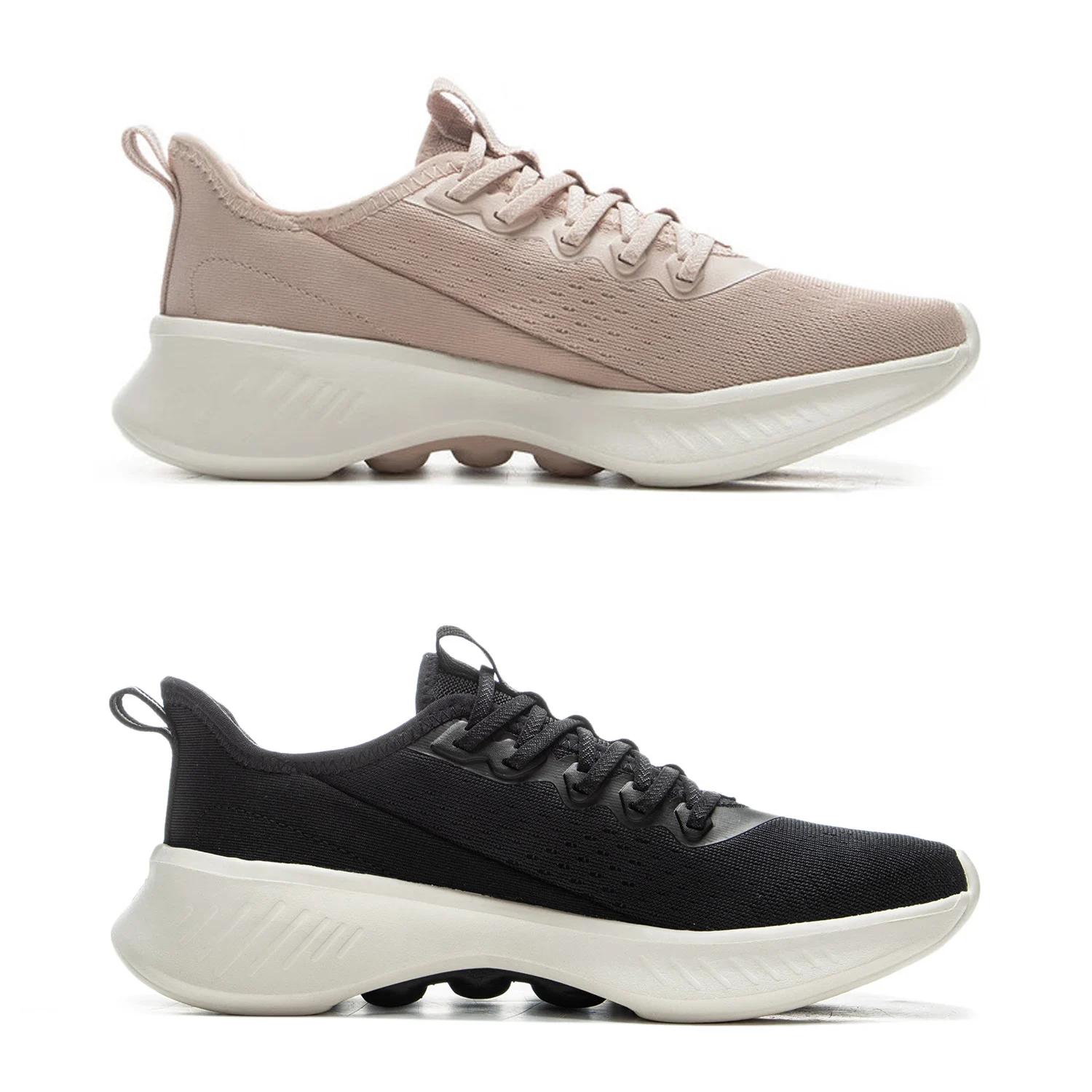 Li-Ning SOFT ESSENTIAL V2 – chaussures de marche décontractées à enfiler pour femmes, avec doublure