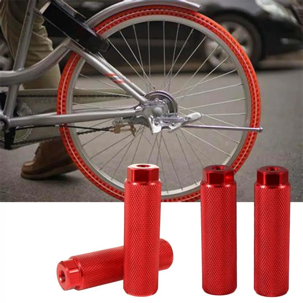 Repose-pieds de vélo antidérapants en alliage d'aluminium, chevilles de vélo BMX pour VTT, chevilles