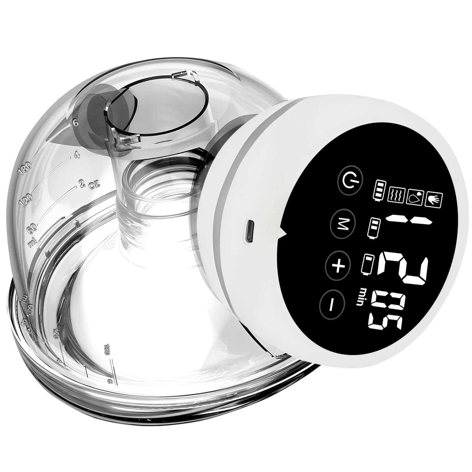 Tire-lait électrique Portable, 1 pièce, Collection de lait silencieuse, mains libres, Invisible, aut