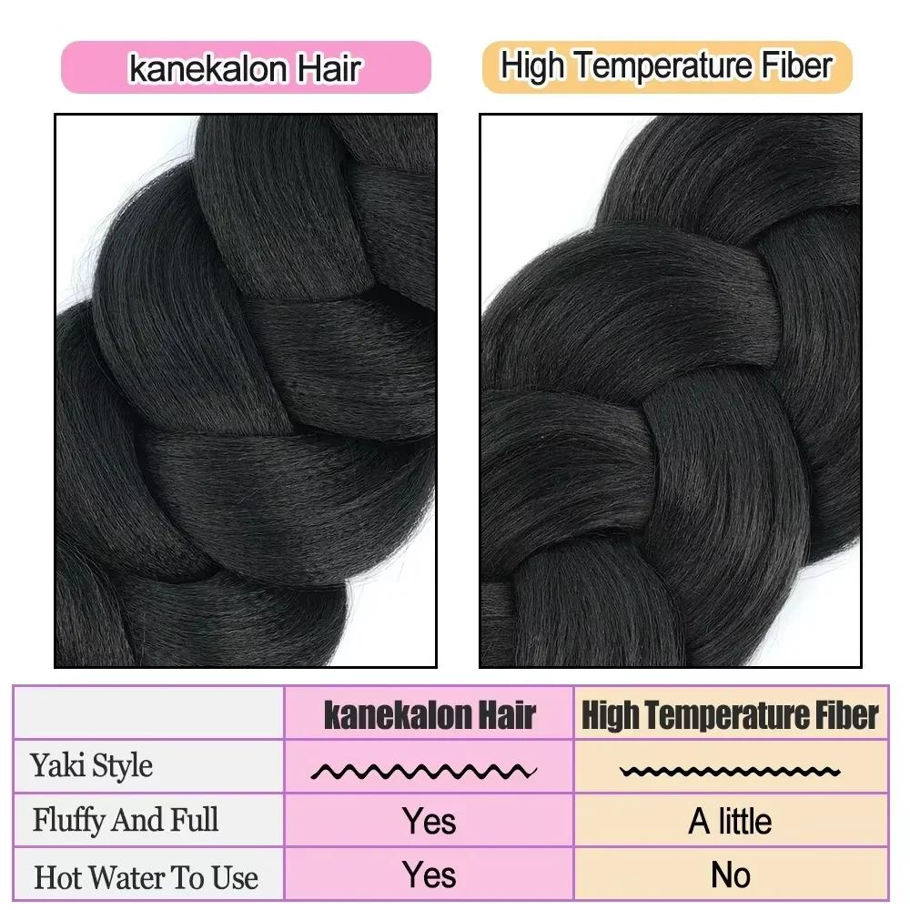 Xpression – cheveux synthétiques à tresser de 82 pouces, 165g, tresses Jumbo, tresses au crochet, co