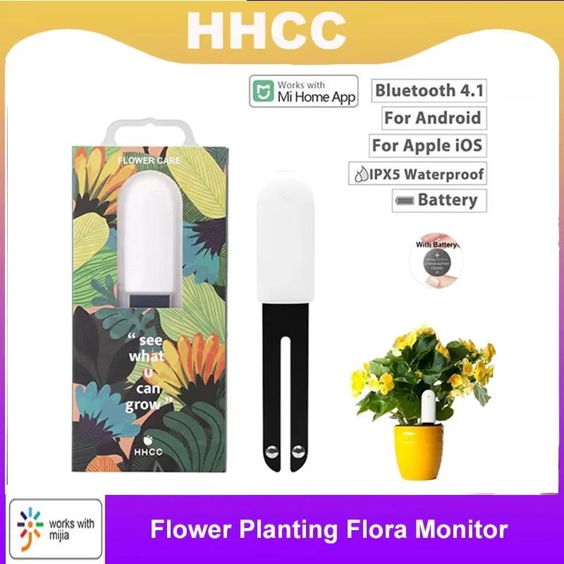 HHCC – moniteur intelligent de flora de fleurs, soins de jardin, plantes, herbe, sol, testeur de fer