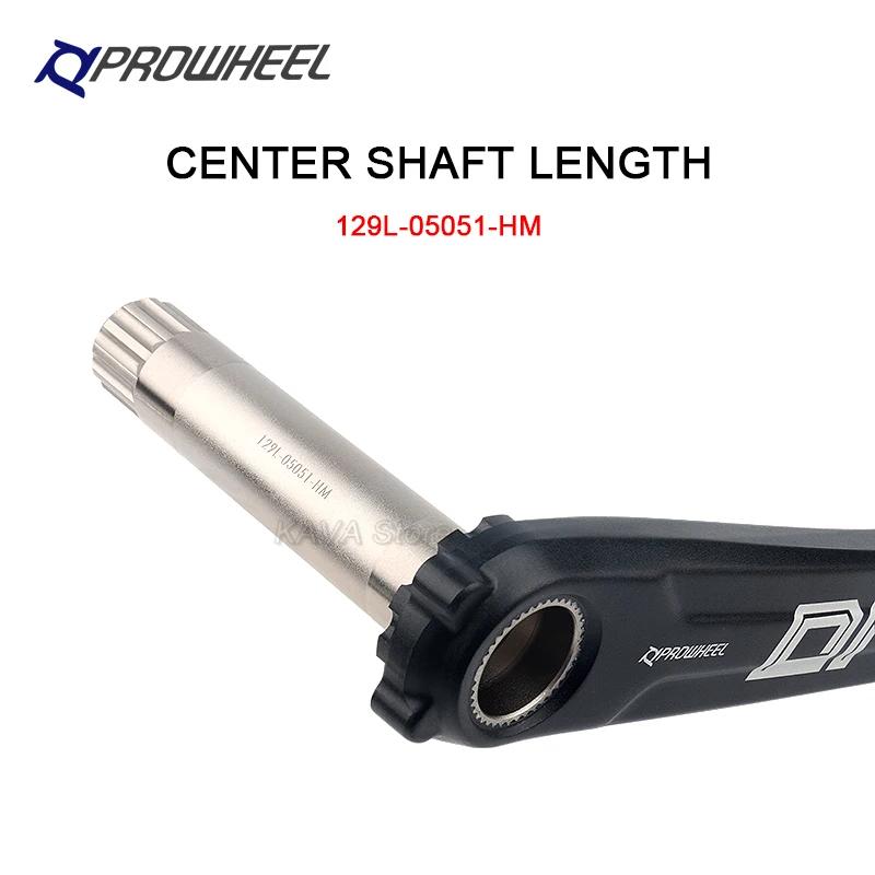 Prowheel-Bras de manivelle de vélo de route ultraléger, pignon de vélo, manivelle de 170mm, 172.5mm,