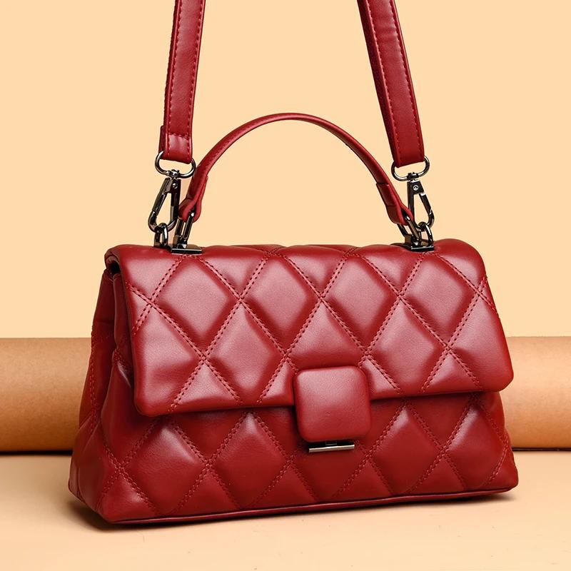 Sac à main rétro en cuir souple pour femmes, sacs carrés à la mode, haute qualité, célèbre designer,
