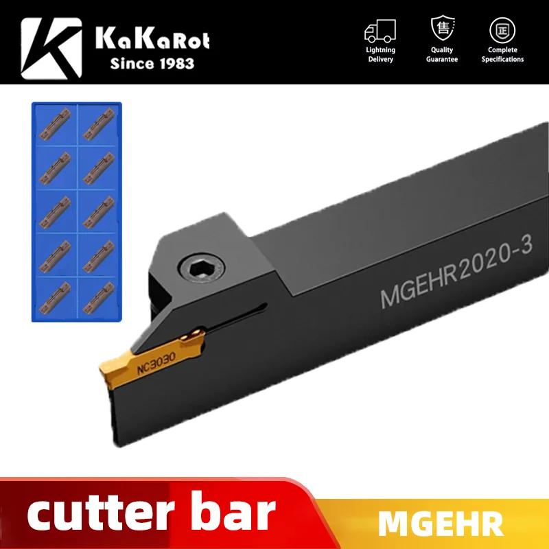 KaKarot – ensemble porte-outil de rainurage MGEHR12 MGEHR1616 MGEHR2020 MGEHR2525, insert de rainura