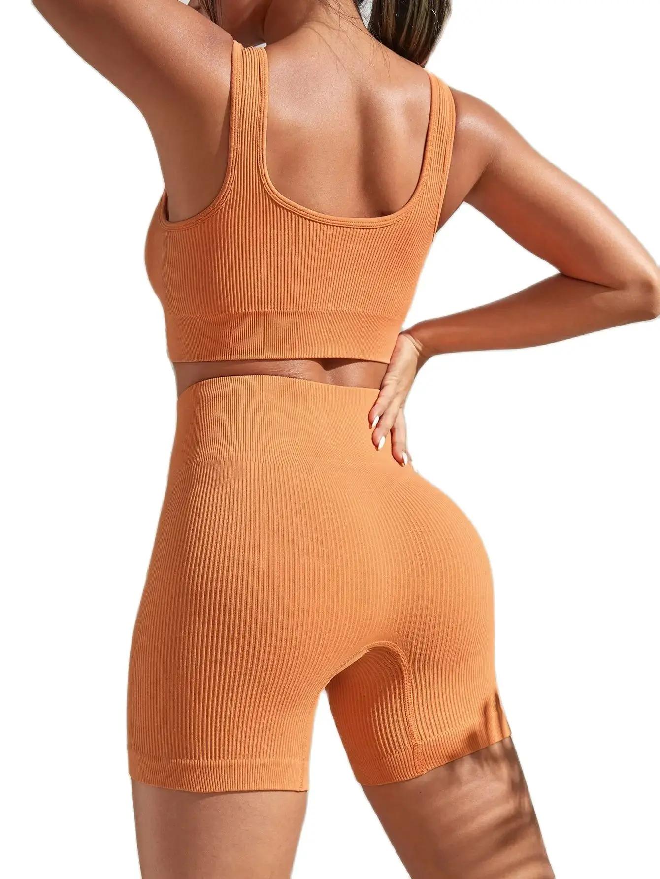 Nouveauté mode exercice sans couture corps serré séchage rapide Absorption d'humidité taille haute h