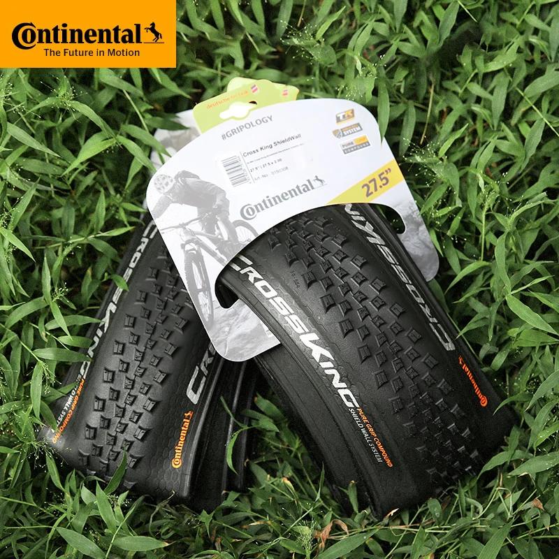 Pneu de VTT Continental CrossKing 27.5/29 x 2.3 pliable, prêt pour tubeless, anti-crevaison, compati
