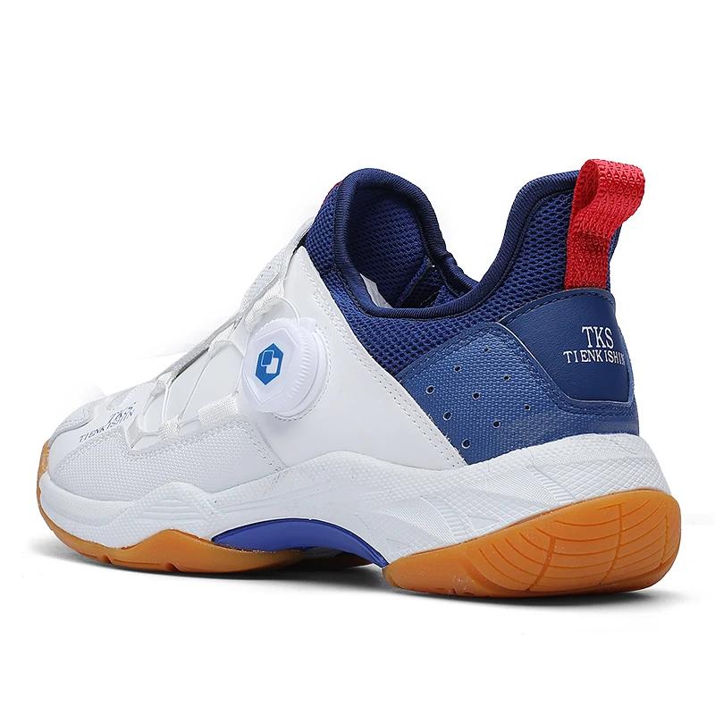 Chaussures de badminton pour hommes et femmes, sports de loisirs en plein air, chaussures d'entraîne