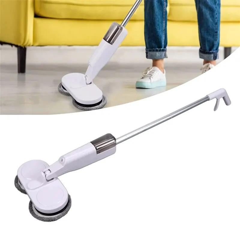 Nettoyeur de vadrouille électrique sans fil automatique 2 en 1, nettoyeur de maison humide et sec, M