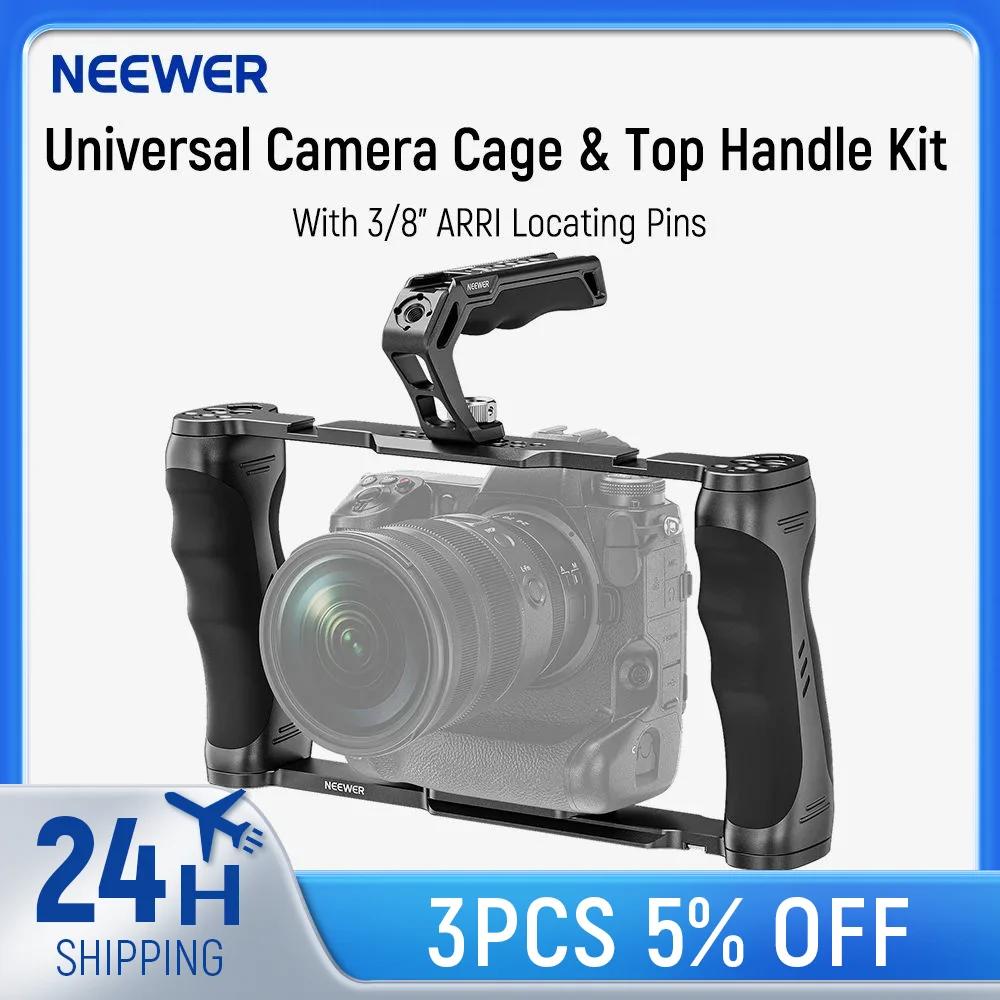 NEEpacks-Stabilisateur de caméra universel avec poignée supérieure, kit de localisation ARRI 3/8 ",