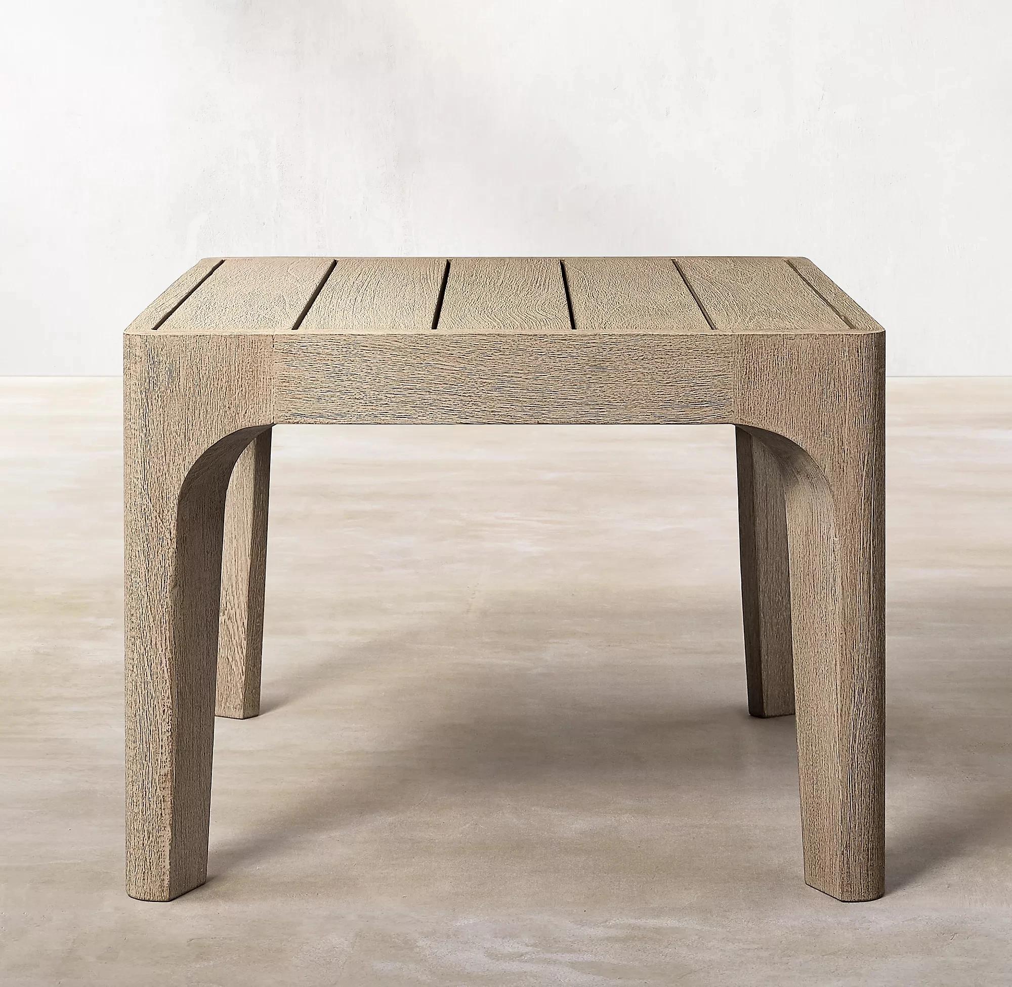 Mobilier d'extérieur canapés tables chaises style vieilli tissu imperméable rotin et bois massif vil