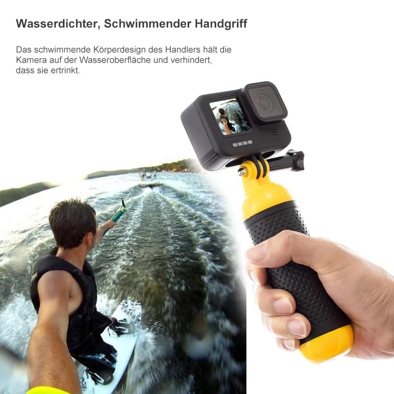 KFFTWWX-Kit d'accessoires pour GoPro Fore13, 12, 11, 10, 9, Noir, 8, 7, 6, Support de trépied pour S