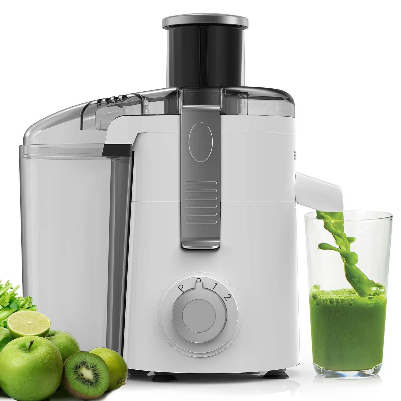 SiFENE-Machine à jus compacte, extracteur de jus centrifuge pour jus de fruits et légumes, 3 vitesse