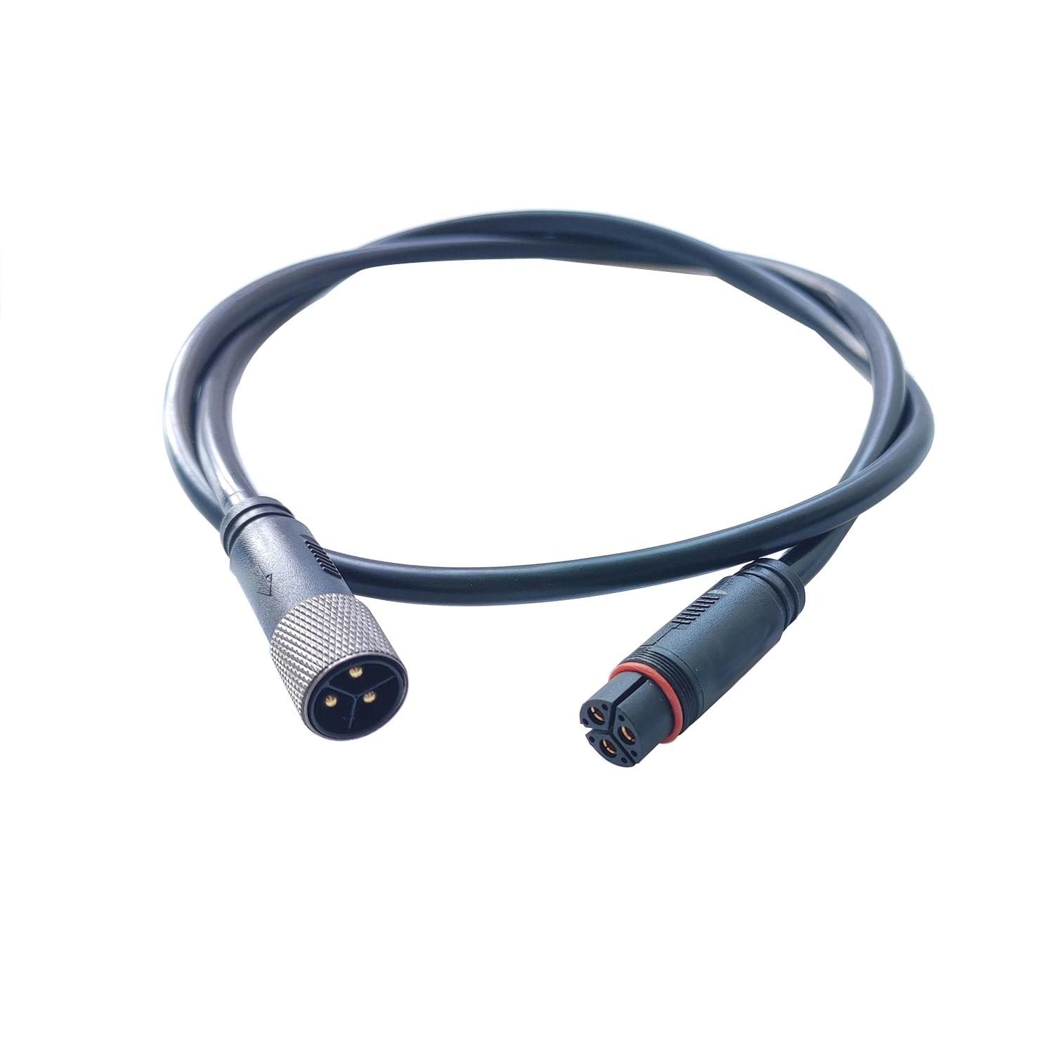 YLS L915 Connecteur étanche à 9 broches, verrouillage à vis, câble moteur mâle et femelle, L = 1000m
