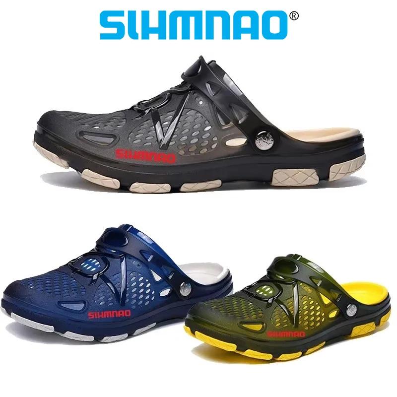 Sandales de pêche pour hommes, pantoufles d'été, sandales de plage, chaussures d'extérieur, tongs re