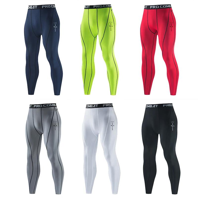 Pantalons compression homme - Leggings running fitness séchage rapide entraînement nouvelle collection