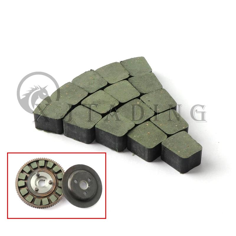 Plaquettes d'embrayage de moteur de haute qualité, forme carrée verte de remplacement adaptées au ta