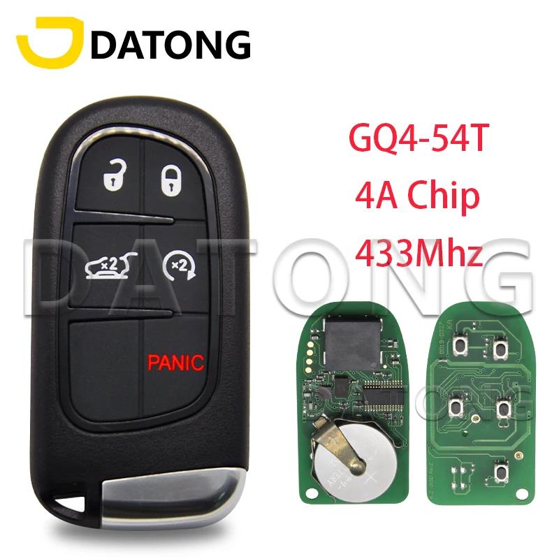 Clé de télécommande Datong World pour voiture, pour Chrysler Jeep Cherokee Dodge RAM Durango FCC GQ4