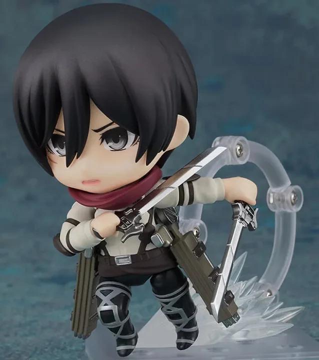 2023 Attaque 10cm sur Titan Mikasa Ackerman 2001 # Figurines d'action Anime The Final Season, joue