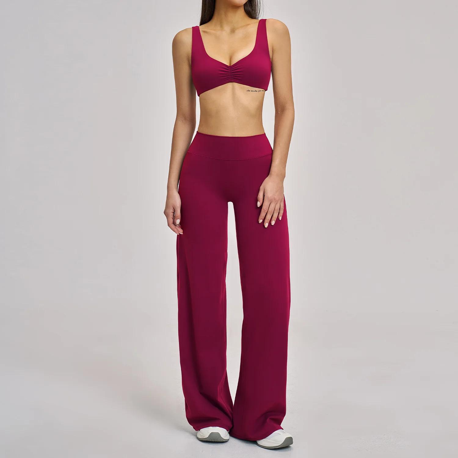 Ensemble de vêtements de sport pour la gym, 2/3 pièces, ensemble de yoga pour femmes, tenue de sport